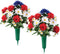 OakRidge Patriotic Bouquet Memorial Set of 2
