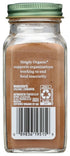 2.08 oz Pack 6 Simply Organic Ground Ceylon Cinnamon, Certified Organic, Vegan | | of | Cinnamomum verum J. Presl