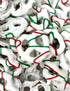 1 SweetGourmet Yogurt Covered Holiday Drizzle Pretzels | Seasonal Candy | Pound