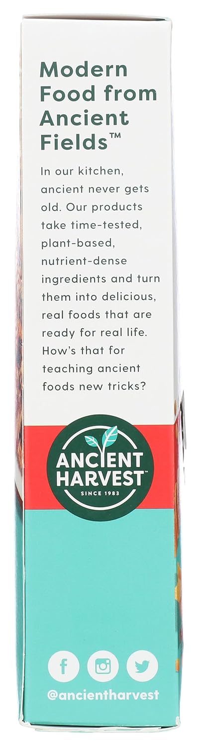 8 Oz Ancient Harvest Pasta Rotini Red Lentil Pasta