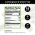 Wellbeing 18 (Pack 1) Buddha Teas - Organic Lemongrass & Green Tea - For Health & - Organic Tea - With Antioxidants