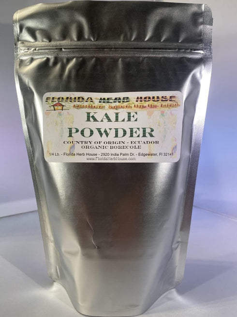 (4 oz.(1/4 lb.)) Florida Herb House Kale Organic Powder