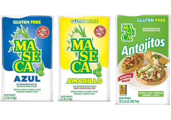 border merchant Maseca Corn Instant Masa Flour Variety Pack of 3