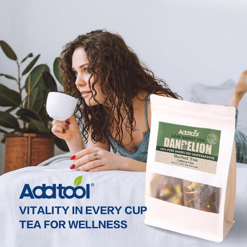7 (150 portion/15pcak) Addtool Dandelion Goji Chrysanthemum Tea Caffeine FreeInclude Cassia Seed, Licorice, Orange