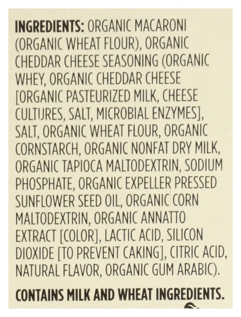 365 6 by Whole Foods Market, Organic Macaroni and Cheese, Ounce