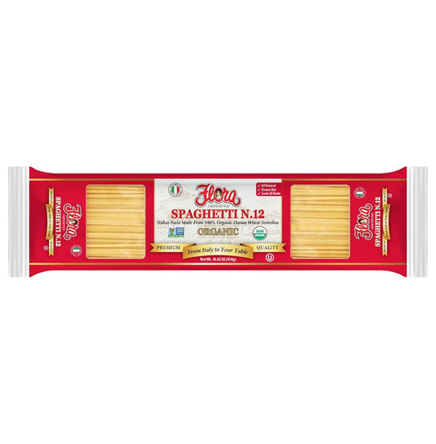 FLORA FINE FOODS SPAGHETTI ORGANIC- (BRONZE DIE)