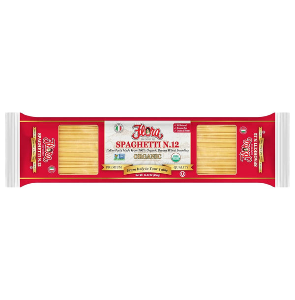 FLORA FINE FOODS SPAGHETTI ORGANIC- (BRONZE DIE)