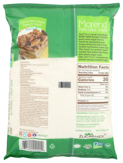 (2 pack) Zulka - Morena Pure Cane Sugar