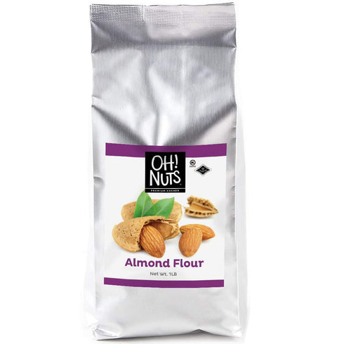 Oh! Nuts Blanched Almond Flour for Gluten-Free, Baking - 1 Lb. Bulk