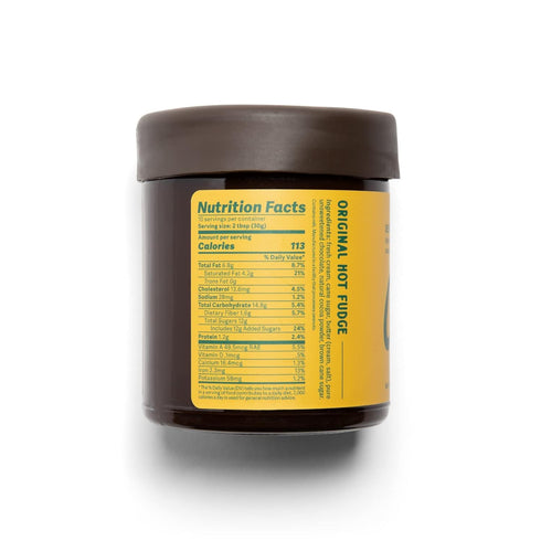 Coop's Original Hot Fudge: Gourmet, All Natural, Gluten Free, 10 Ounce Chocolate Ice Cream Topping