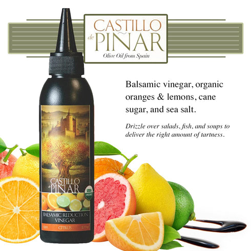 (150ml), (150ml) (150ml) 3-Pack Thyme Balsamic Reduced Vinegar Citrus Balsamic Reduced Vinegar and Tomato & Basil Spicy