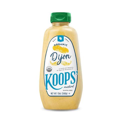 Koops, Mustard Dijon Organic, 12 Ounce