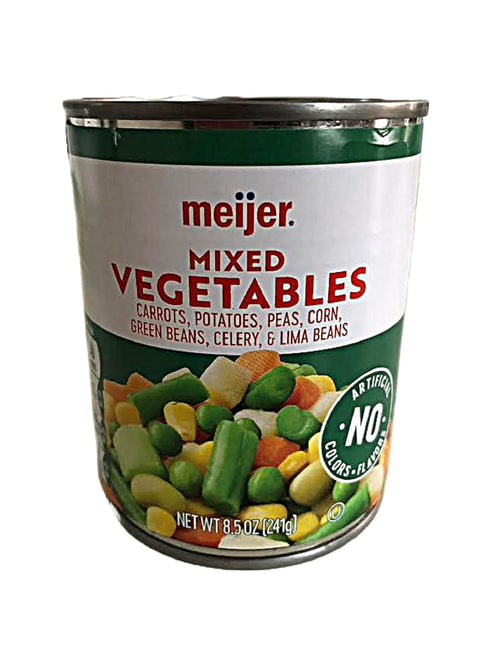 Meijer 4-Pack 8.5 (8.5 oz Mixed Vegetables Cans Ounce Cans Mixed Vegetables)