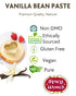 Spicy World 4oz 100% Vanilla Bean Paste Jar - All Natural & Pure - Made with Organic Agave Syrup - For Cooking, Baking