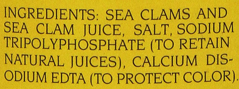 Seawatch 51oz.Can Chopped Sea Clams Ready to Use
