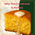 JO BAKES 1 lb 6 oz (624 Southern Cornbread Loaf Sweet Rich Buttery Flavor Homemade Style Freshly Baked Whole Perfect