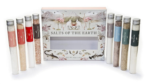 8-Pack Set eat.art Salt of the Earth | Exotic Salt Collection from Around the Globe | Gift
