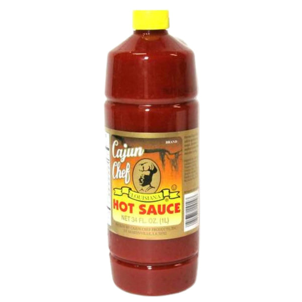 Cajun Chef Hot Sauce 34 Oz by