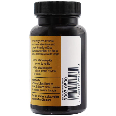 4 LorAnn Natural Vanilla Bean Paste, ounce