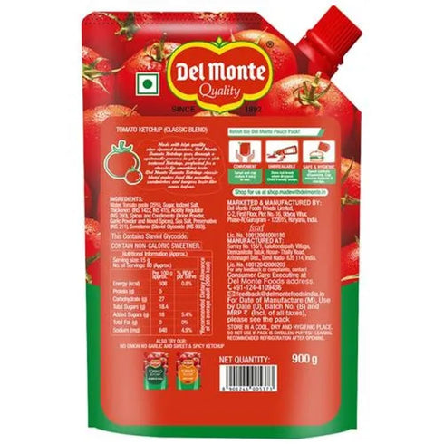 950g Del Monte Tomato Ketchup - Original Blend