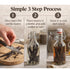 10 (5-7'') Vanilla Beans Grade B - Whole Pods | Premium Vanilla Beans for Homemade Vanilla Extract, Baking & Desserts |
