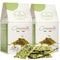 GUSTO ETNA Pistachio Brittle, Sweet Pistachios Butter Chews with Pistachio crumbles, Bite