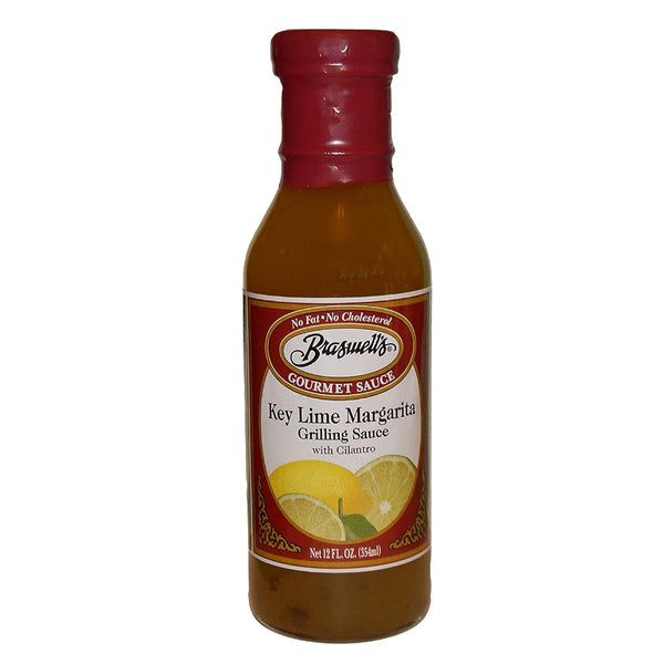 Braswells Key Lime Margarita Grilling Sauce - 12 Fluid Ounce with Cilantro