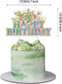 MMBDAMAI 25 Pcs Succulent Plants Cake Decorations Succulent Plants Cake Topper Cupcake Toppers Succulent Birthday Party