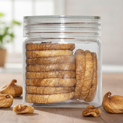 Generic 100g (Pack 1),Rich Dried Fig Selected Jar Of Source of Fibre, Calcium & Iron | Low in calories and Fat Free
