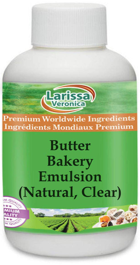 Larissa Veronica Butter Bakery Emulsion (Natural, Clear) (16 oz, ZIN: 528043) - 2 Pack