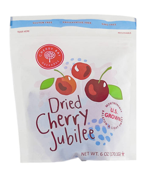 Pack 6oz 12oz) 100% Cherry Bay Orchards Dried Cherry Mix of Two Bags (Total - Includes Montmorency, Balaton and Light