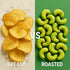 The Brittle Box Candy Co. 1 lb Wasabi Cashews Spicy bag Cashew Nuts Roasted and Coated in Wasabi