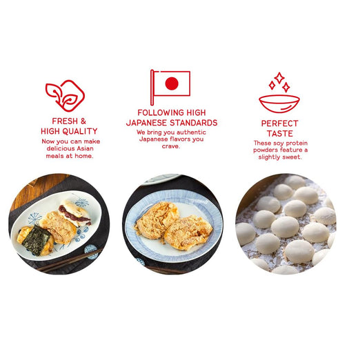 Kinako 142g Japanese Roasted Soybean Flour Shirakiku Soybean Powder