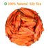 Plant Gift 100% 35g Pure Natural Lily Tea, Premium Lilies, Dried Lilium Brownii Lily Flower Tea Lilium Flower bud Tea