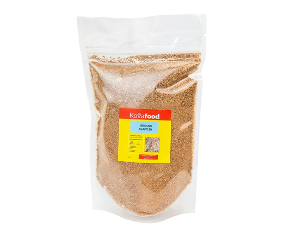 Kovafood African Ground Crayfish, Crayfish Powder, 100% CLEAN. Sifted. No crayfish hairs.
