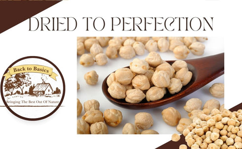 BACK TO BASICS BRINGING OUT THE BEST OF NATURE (4 lb) Hummus, Back to Basics Dried Garbanzo Beans Non-GMO Chickpeas |
