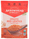 Arrowhead Mills, Organic Red Lentils, 16 oz (453 g)(pack of 3)