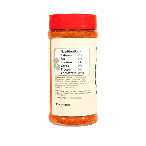 Aunt Gin's All-in-One Seasoning, 16 oz - All Purpose for Chicken, Pork, Seafood, Beef, Vegetables