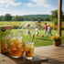 4C Packs, 8 Pack, 14 2 Packet Pitcher Green Tea Makes Quarts, Sugar Free Powder Drink Mix, Refreshing Water Flavorings