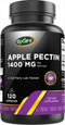 Oxify Apple Pectin 1400 mg | 120 Capsules | Gluten-Free, Non-GMO | Supplement