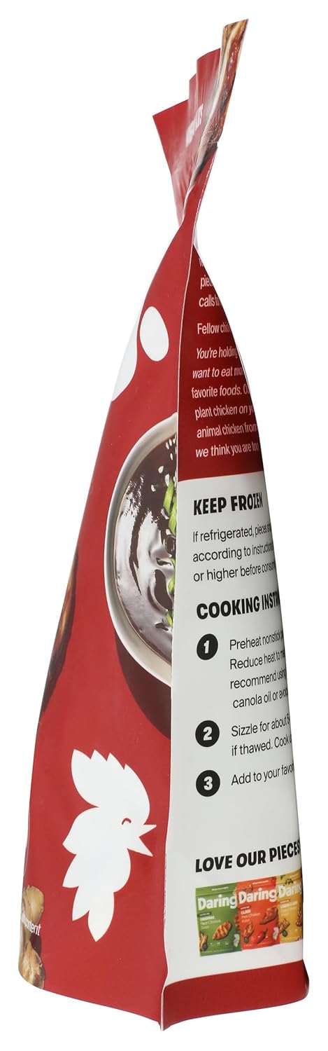 DARING 8 Foods, Chicken Pieces Plant Based Teriyaki, Ounce