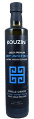 Kouzini Unfiltered Raw Extra Virgin Greek Olive Oil, Greek Extra Virgin Cold