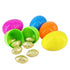 (5 The Dreidel Company Gold Easter Chocolate Eggs, Multicolored Foil Wrapped Milk Chocolate In Easter Egg Box Pounds
