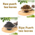 LWXLJMJZC Ripe Puerh Tea Mini Cake 30pcs (10 Tastes*3pcs) | Yunnan Pu-erh Tea | Mini Tuo Cha Black Tea Rice Balls