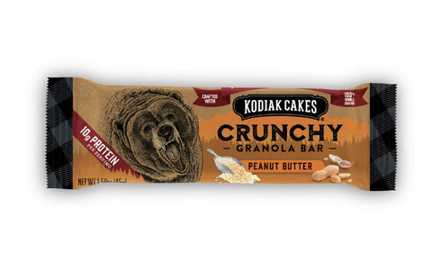 (Pack 4 Kodiak Cakes Protein Crunchy Granola Bar, Peanut Butter, of Boxes)