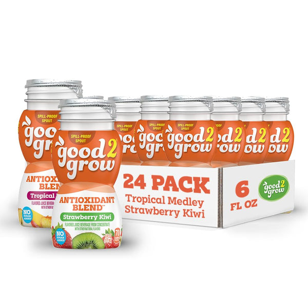 good2grow Strawberry Kiwi & Tropical Medley Flavored Antioxidant Blend Juice for Kids-