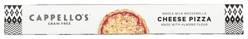 Frozen 11oz Cappello's Gluten Free Almond Flour Thin Crust Cheese Pizza