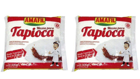 Amafil Massa Para Tapioca Flour, 500 g, 2-Pack