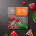 Tess Summer Time Fruit Tea Composition, Hibiscus, Raspberry and Feijoa Leaf Tea in 20 Pyramid Sachets