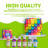 6 Set 1.41 oz (40 ENCO Neon Food Coloring Gel each g)